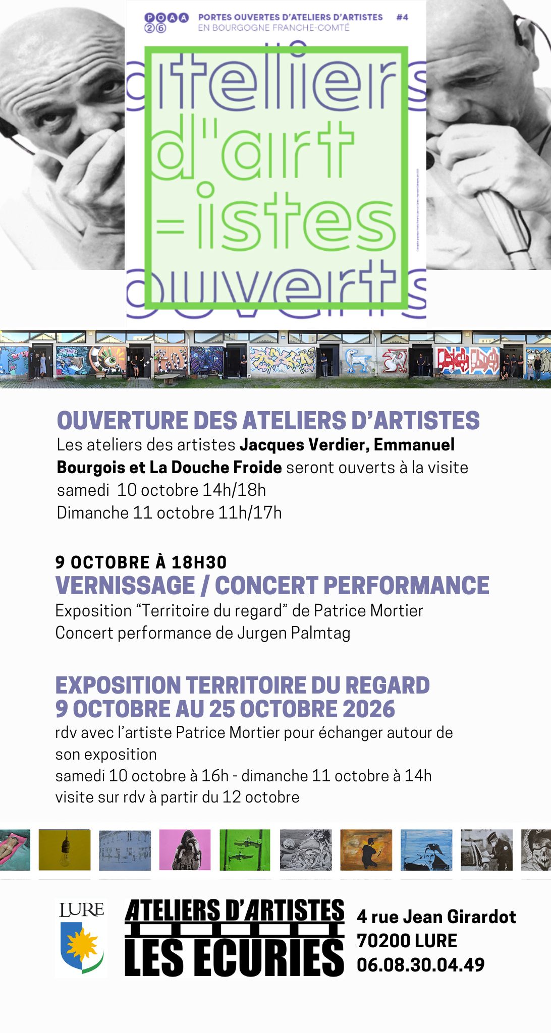 Territoire du regard – exposition de Patrice Mortier à Lure