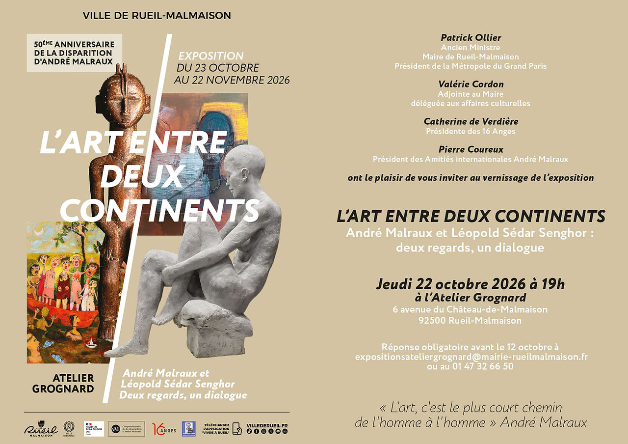 L’Art entre deux continents - Héritage Senghor-Malraux à Rueil-Malmaison