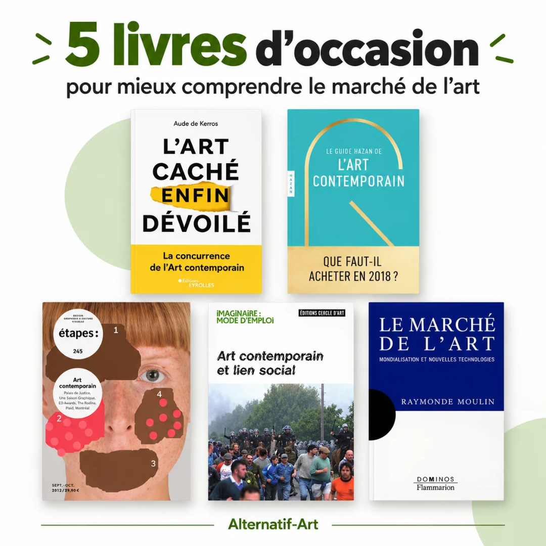 5 livres d&rsquo;occasion pour mieux comprendre le marché de l&rsquo;art