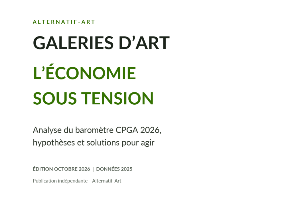 Galeries d'art : l'économie sous tension