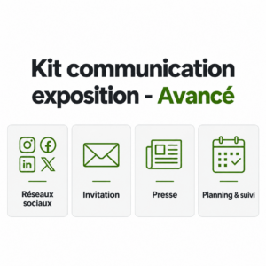 Kit Communication Avancé - Exposition et événement artistique
