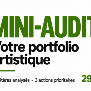 Mini-audit de portfolio artistique