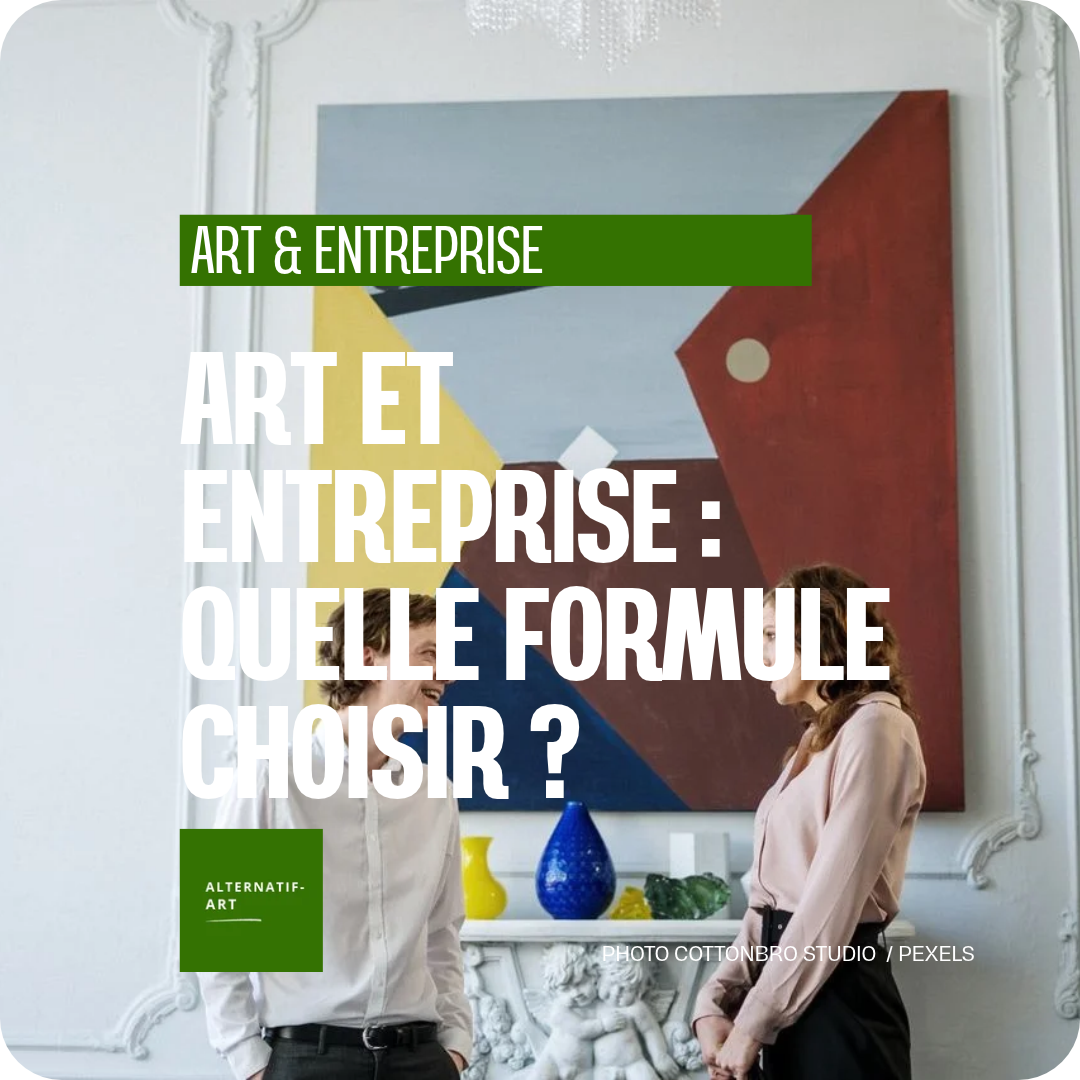 Art et entreprise : choisir entre acquisition, mécénat et intervention artistique