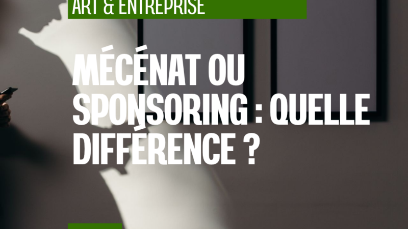 Mécénat ou sponsoring : choisir le bon cadre quand l’entreprise attend un retour