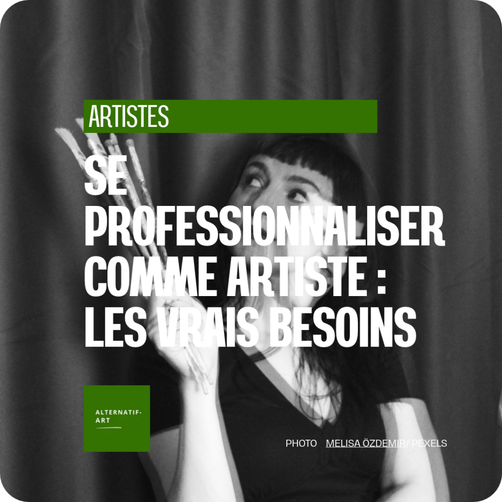 Se professionnaliser comme artiste : les vrais besoins - alternatif-art