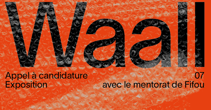 Appel à candidatures : Exposition collective Waall 2025