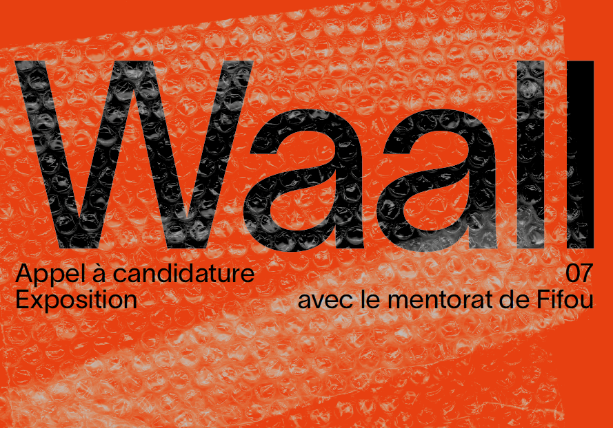 Appel à candidatures : Exposition collective Waall 2025