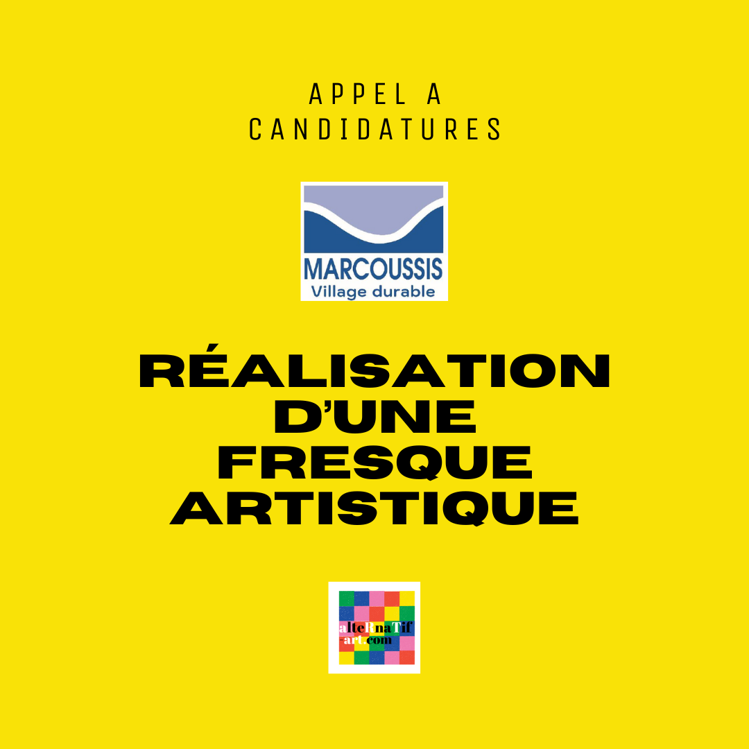 Appel à candidatures : Réalisation d’une fresque artistique, Marcoussis