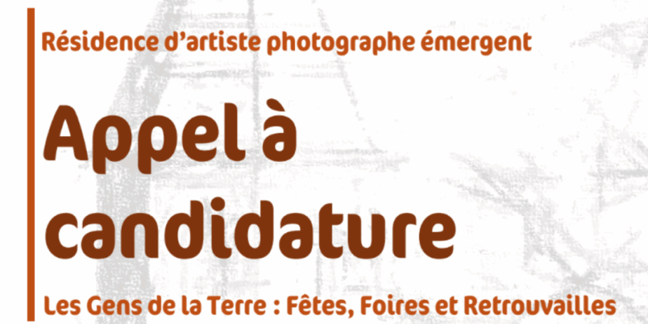 Appel à candidatures : Résidence d’artiste et photographe émergent