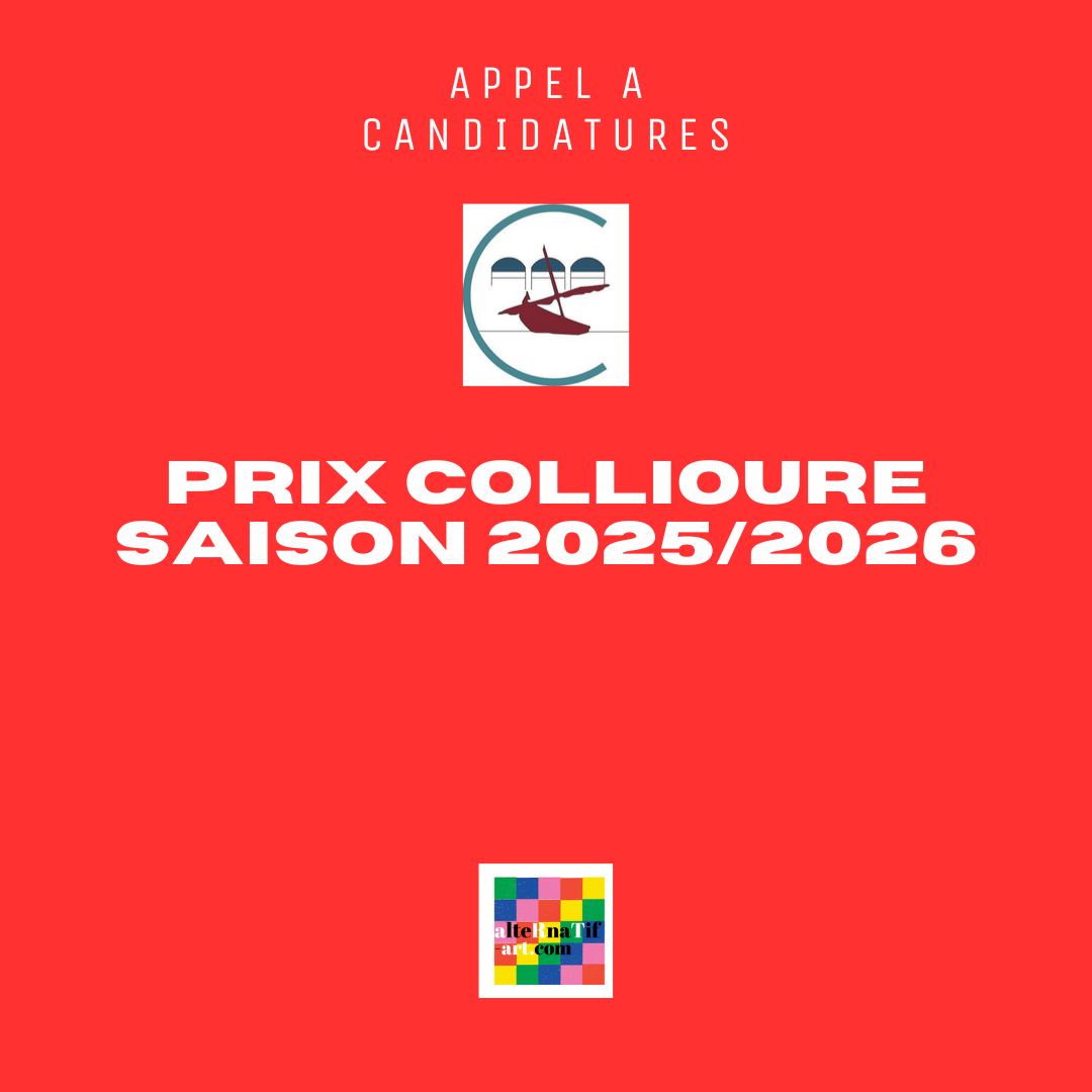 Appel à candidatures : Prix Collioure 2025/2026