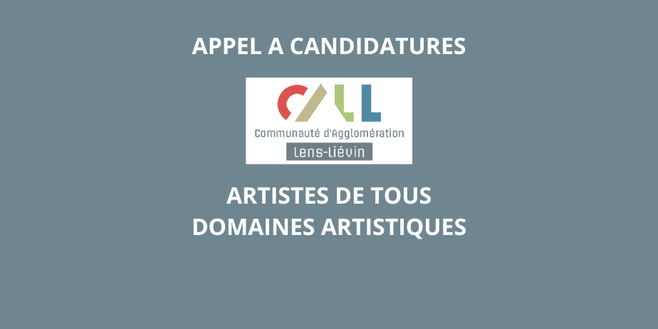 Appel à candidatures : Ateliers artistiques Lens-Liévin 2026