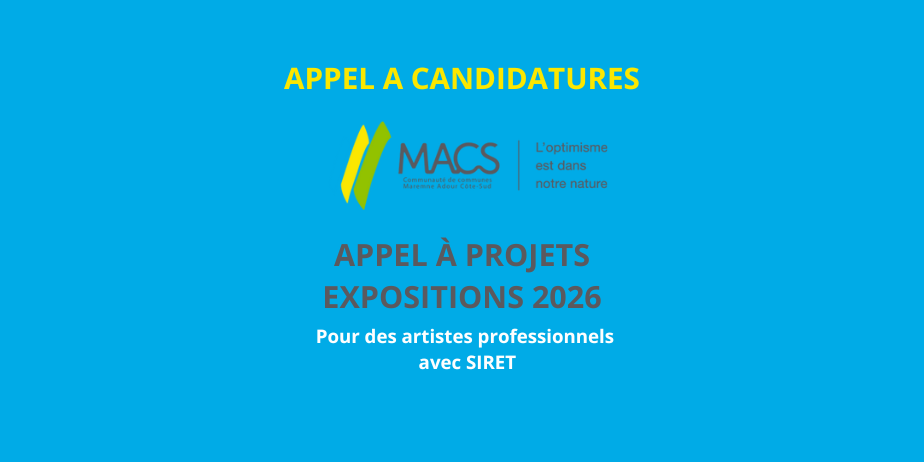 Appel à candidatures : Expositions 2026 au PARCC (MACS)