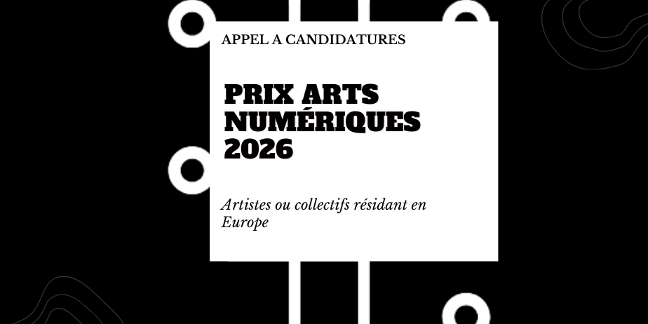 Appel à candidatures : Prix Arts Numériques 2026 – Fondation Etrillard & Académie des beaux-arts