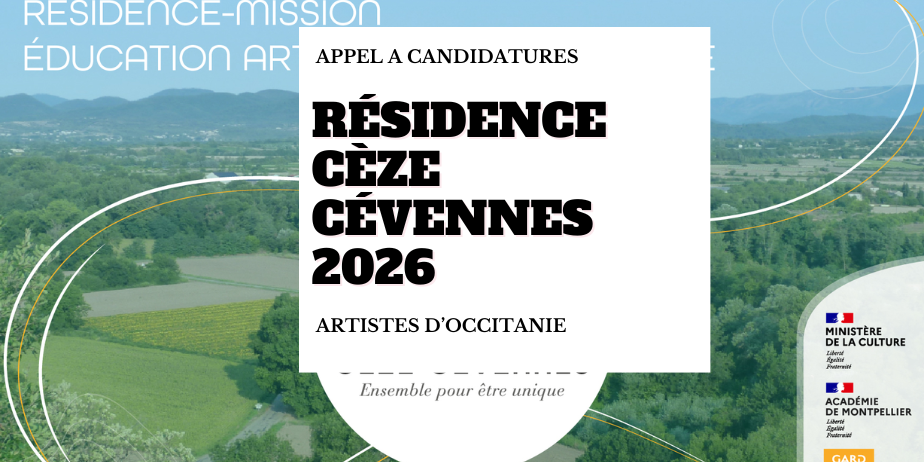 Résidence-mission d’éducation artistique et culturelle en Cèze Cévenne