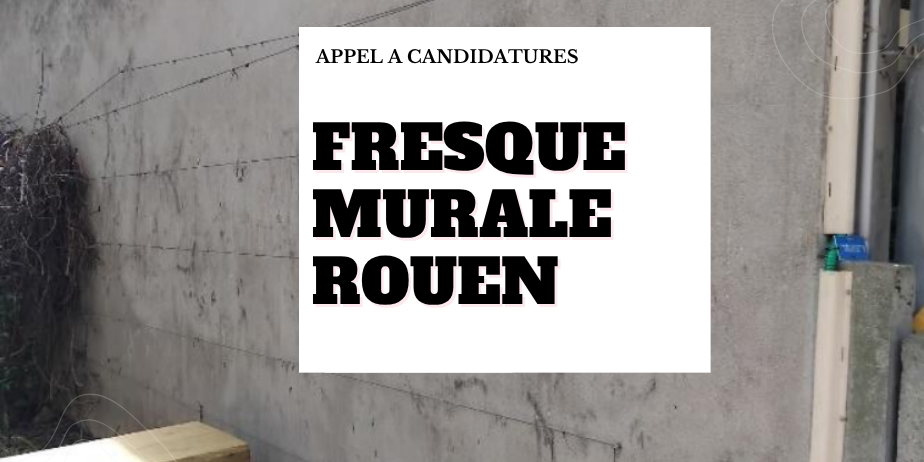 Commande publique artistique – Fresque murale rue des Augustins, Rouen