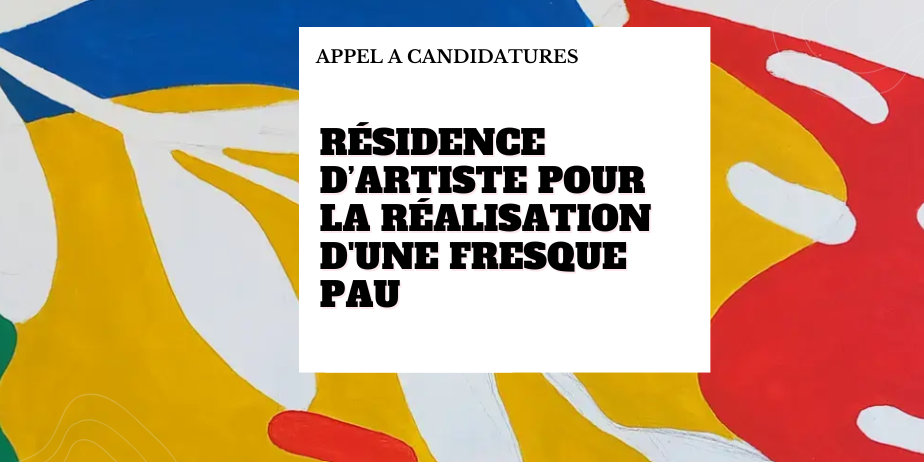 Résidence d’artiste pour la réalisation d’une fresque au parking Halles-République à Pau