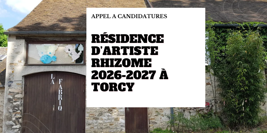 Résidence d’artiste Rhizome 2026-2027 – MJC André Philip