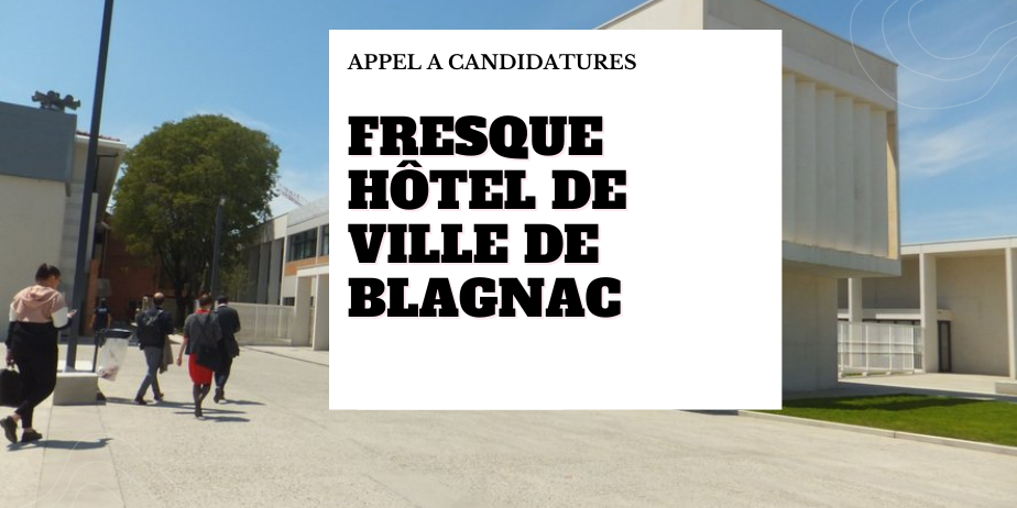 Création d’une fresque éphémère sur l’Hôtel de Ville de Blagnac – Appel à projets 2026