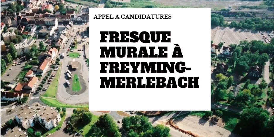 Création et réalisation d’une fresque murale – Freyming-Merlebach