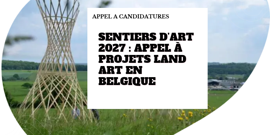 10 ans de Sentiers d’Art en Condroz-Famenne 2027 – Appel à projets Land Art